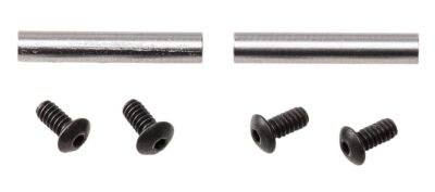 Rise Armament 12005 Anti-Walk Pin Set  Black Stainless Steel AR Platform
