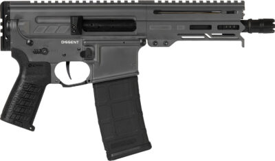 CMMG Single Shot Pistol, DISSENT, Mk4, 300BLK, 6.5″ Tungsten