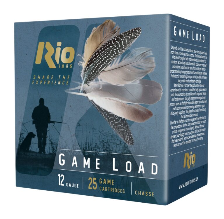 RIO Game Load HV 12GA 2 3/4″ 1-1/4OZ #6 1330FPS RIO Game Load HV 12GA 2 3/4″ 1-1/4OZ #6 1330FPS