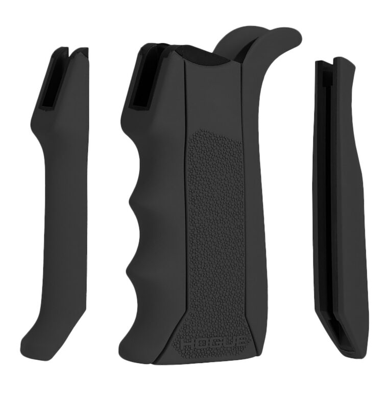 Hogue 13040 Modular Overmolded Black Rubber Pistol Grip with Finger Grooves Fits AR-15/M16 Hogue 13040 Modular Overmolded Black Rubber Pistol Grip with Finger Grooves Fits AR-15/M16