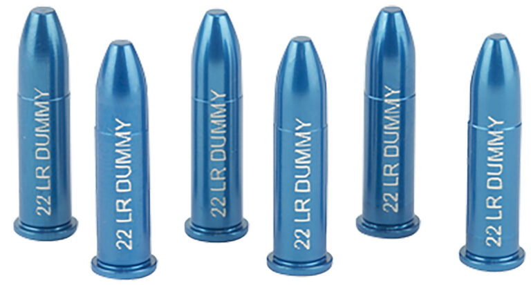 RIMFIRE DUMMY ROUNDS 22 LONG RIFLE ACTION PROVING ROUNDS 6/PACK