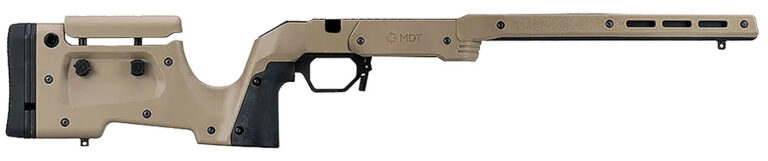 MDT Sporting Goods Inc 104691FDE XRS Chassis FDE Aluminum Core with Polymer Panels, Adjustable Cheekrest, M-LOK Forend, Interchangeable Grips, AICS Magazine Compatible, Fits Short Action Remington 700 MDT Sporting Goods Inc 104691FDE XRS Chassis FDE Aluminum Core with Polymer Panels, Adjustable Cheekrest, M-LOK Forend, Interchangeable Grips, AICS Magazine Compatible, Fits Short Action Remington 700