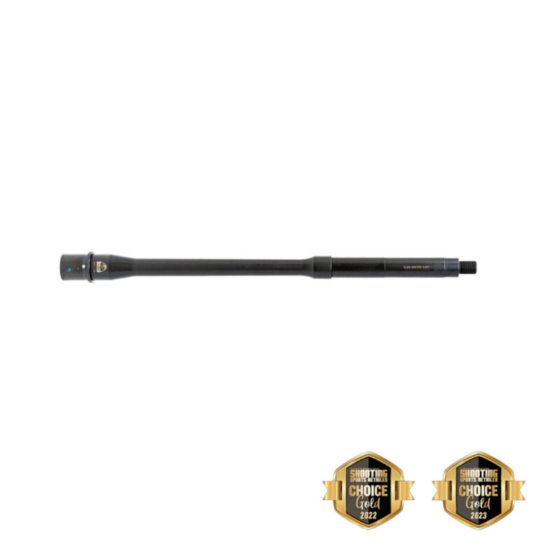 Faxon AR15 Barrel, 5.56 Nato, 14.5″, 1:8 Socom Profile, Black