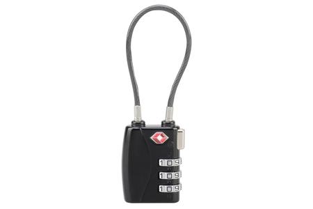 Pursuit Gear TSA Approved Combination Cable Lock 10819