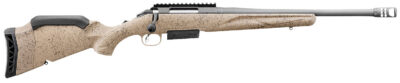 Ruger American Rifle Gen II Ranch 450 Bushmaster FDE Splatter 3 RND