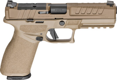 Springfield Armory EC9459FU Echelon  9mm Luger 20+1 4.50″ Black Melonite Steel Barrel, Flat Dark Earth Cerakote Optic Ready/Serrated Steel Slide & Polymer Frame w/Picatinny Rail Textured Grip