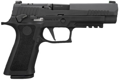 Sig Sauer 320XF-9-BXR3P-MS-CA P320 XFull Full Size Frame 9mm Luger 10+1, 4.70″ Black Carbon Steel Barrel, Black Nitron Optic Ready/Serrated Stainless Steel Slide, Black Stainless Steel Frame w/Beavertail & Picatinny Rail, Black XCarry Medium Polymer Grip, Right
