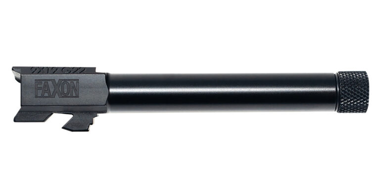 Faxon Firearms GA910N22NGQ-T Duty Series 9mm Luger Threaded Black Nitride Steel, Fits G22 Gen2-4 Faxon Firearms GA910N22NGQ-T Duty Series 9mm Luger Threaded Black Nitride Steel, Fits G22 Gen2-4