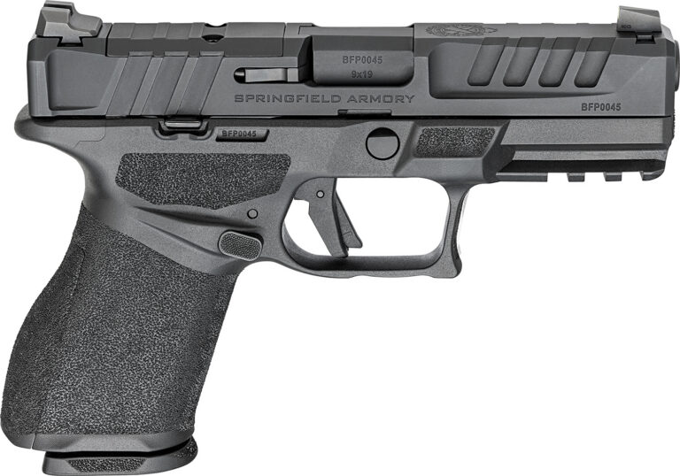 Springfield Armory EC9409BU Echelon Compact 9mm Luger 15+1 18+1 4″ Black Melonite Steel Barrel & Optic Ready/Serrated Slide, Black Polymer Frame w/Picatinny Rail, Textured Grip, Ambidextrous Springfield Armory EC9409BU Echelon Compact 9mm Luger 15+1 18+1 4″ Black Melonite Steel Barrel & Optic Ready/Serrated Slide, Black Polymer Frame w/Picatinny Rail, Textured Grip, Ambidextrous