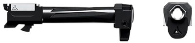 Radian Weapons R0842 Ramjet & Afterburner Combo 9mm Luger Compatible w/Glock 43, Black Stainless Steel