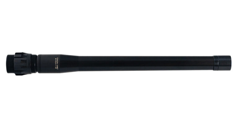 Faxon Firearms 110B863N12NMQ   8.6 Blackout 12″ Black Salt Bath Nitride 416-R Stainless Barrel