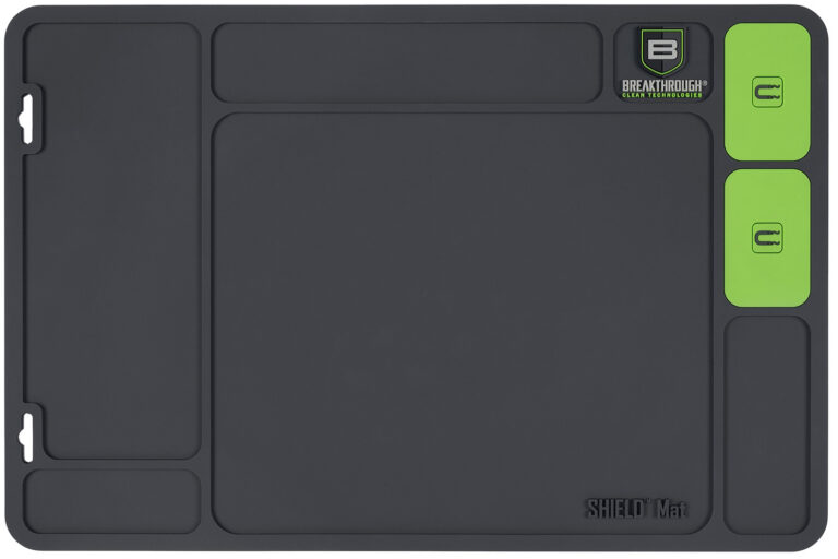 Breakthrough Clean BTSGMH Shield Mat Gray and Green PVC 17.88″x11.88″ Breakthrough Clean BTSGMH Shield Mat Gray and Green PVC 17.88″x11.88″