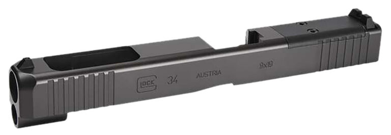 Glock OEM Spare Slide – G34 Gen 3 MOS Cut – Matte Black Glock OEM Spare Slide – G34 Gen 3 MOS Cut – Matte Black