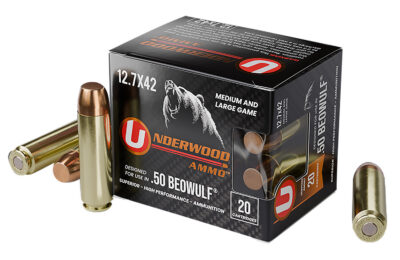 50 Beowulf 350 Grain Full Metal Jacket Ammo 20 Rnd