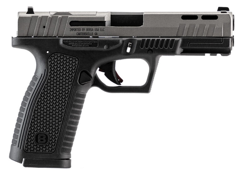 Bersa BP9FS 9MM 17Rd 4.25in DA DuoTone Optics Ready
