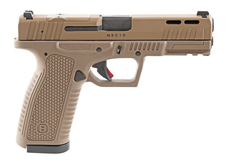 Bersa BP9FS 9MM 17Rd 4.25in DA FDE Optics Ready