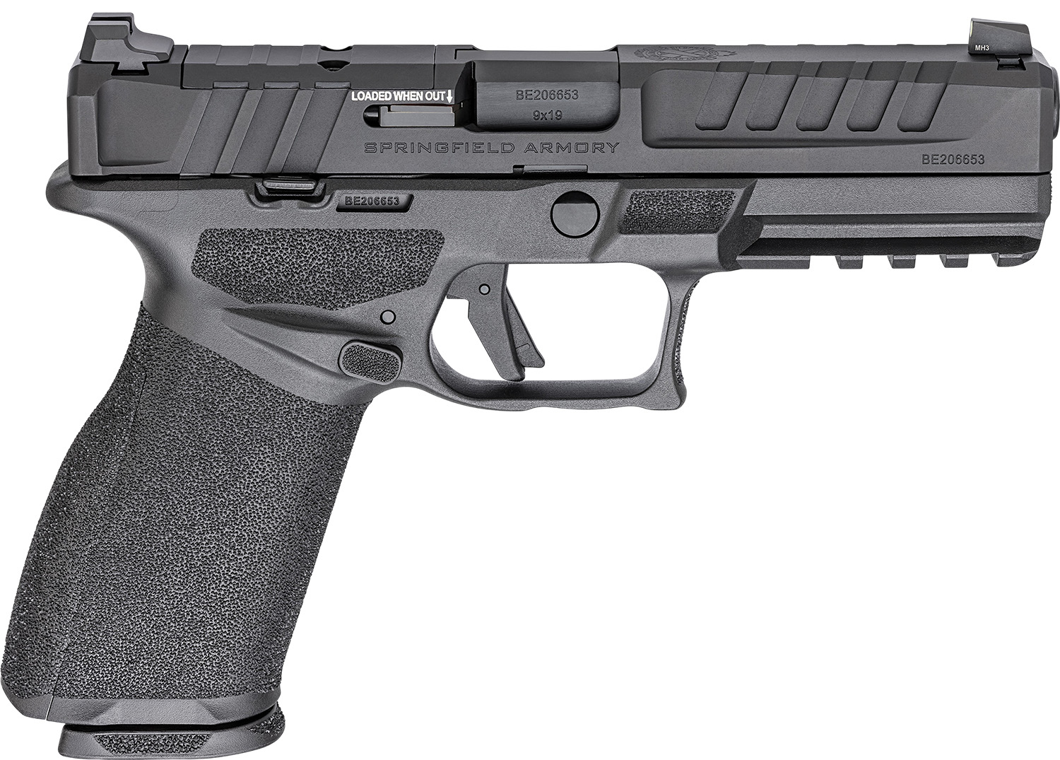 Springfield Armory EC9459BCAU Echelon *CA Compliant Full Size 9mm Luger 10+1 4.50″ Black Melonite Barrel & Steel Optic Ready/Serrated Slide, Black Polymer Frame w/Picatinny Rail, Textured Grip Springfield Armory EC9459BCAU Echelon *CA Compliant Full Size 9mm Luger 10+1 4.50″ Black Melonite Barrel & Steel Optic Ready/Serrated Slide, Black Polymer Frame w/Picatinny Rail, Textured Grip