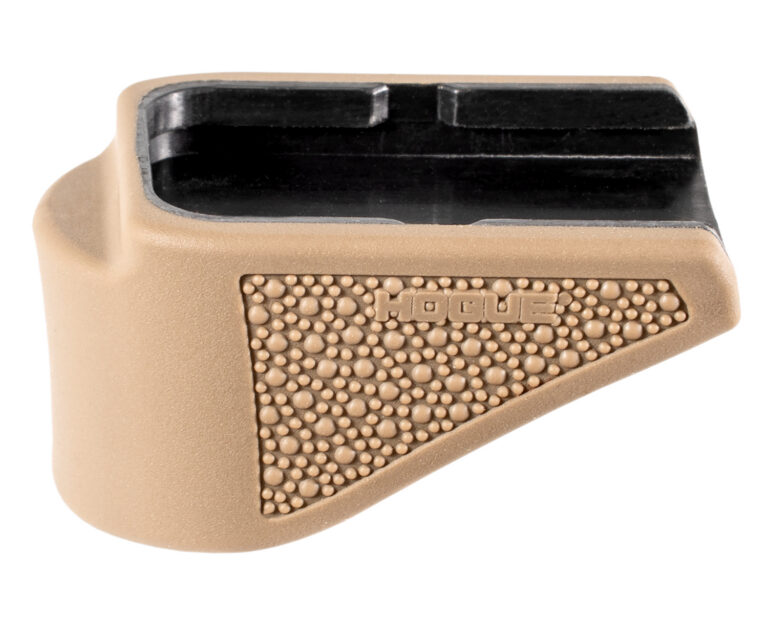 OVERMOLDED® GRIP EXTENSION PAD FOR GLOCK 26® 9MM 10RD MAGAZINE OVERMOLD GRIP EXT PAD FOR GLOCK 26 9MM 10RD MAGS FDE