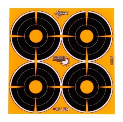 EzAim Splash Bullseye Adhesive Targets 3 in. 12 pk.