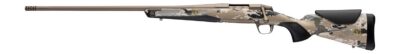 Browning 036125226 X-Bolt 2 Speed Full Size 30-06 Springfield 4+1 22″ Smoked Bronze Cerakote Fluted Threaded Barrel & Steel Drilled & Tapped Receiver, Ovix Camo w/Black Overmold Adj Vari-Tech Syntheti
