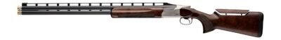 Browning 0183734002 Citori 825 Trap 12 Gauge Break Open 3″ 2rd 32″ Matte Blued Over/Under Vent Rib Barrel, Silver Nitride Steel Receiver, Adj Comb Gloss Black Walnut Stock, Left Hand