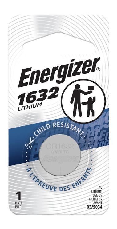 ENERGIZER ECR1632BP 1632 LITHIUM (6 PER CARTON) ENERGIZER ECR1632BP 1632 LITHIUM (6 PER CARTON)
