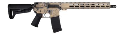 Shark Coast Tactical 300-097-1000-02 Hold Fast 5.56 NATO 30+1 16″ Black Melonite Threaded Barrel, Aluminum Receiver w/Picatinny Rail, M-LOK Handguard, Magpul MOE SL Black Polymer Stock, Magpul MOE Gri