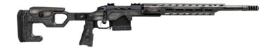 Fierce Firearms REPMT300PRC22DG Reaper MTN 2.0 300 PRC 22″ Carbon Fiber Match Grade Threaded Barrel, Distressed Gray Cerakote Titanium Drilled & Tapped Receiver, M-LOK Handguard, Magnesium Folding Cha