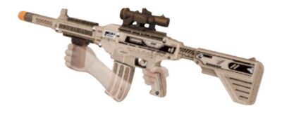 CAMP CBG-PZ-10    AR/15 3D SHOOTS NERF DARTS