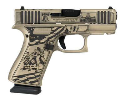 Glock UX4350204NR15ORSPT76 G43X 9mm Luger 15+1 3.41″ Steel Serrated Slide Ambidextrous