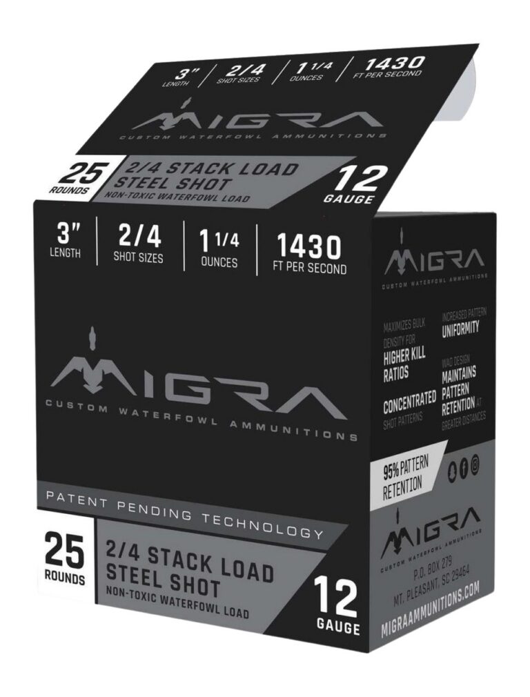 12 Gauge 3 Inch Steel Shot -Staxd Load 2-4 Shot 1.25oz 25Rds Ammo 12 Gauge 3 Inch Steel Shot -Staxd Load 2-4 Shot 1.25oz 25Rds Ammo