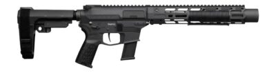 CMMG 45AEA70-AB Zeroed Banshee MkG 45 ACP 13+1 6.50″ Black Nitride Threaded Barrel, Black Armor Cerakote Aluminum Receiver w/Picatinny Rail, M-LOK Handguard, Black Polymer CMMG RipBrace, CMMG Zeroed G