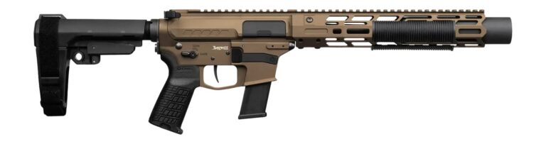 CMMG 45AEA70-MB Zeroed Banshee MkG 45 ACP 13+1 6.50″ Black Nitride Threaded Barrel, Midnight Bronze Cerakote Aluminum Receiver w/Picatinny Rail, M-LOK Handguard, Black Polymer CMMG RipBrace, CMMG Zero CMMG 45AEA70-MB Zeroed Banshee MkG 45 ACP 13+1 6.50″ Black Nitride Threaded Barrel, Midnight Bronze Cerakote Aluminum Receiver w/Picatinny Rail, M-LOK Handguard, Black Polymer CMMG RipBrace, CMMG Zero