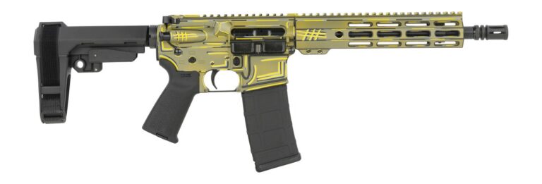 Shark Coast Tactical SCC07039BAZJ-P Anime-15 Bazooka Joe 5.56 NATO 30+1 10.50″ Black Nitride Threaded Barrel, Aluminum Receiver w/Picatinny Rail, M-LOK Handguard, Polymer SB Tactical SBA3 Brace, Polym Shark Coast Tactical SCC07039BAZJ-P Anime-15 Bazooka Joe 5.56 NATO 30+1 10.50″ Black Nitride Threaded Barrel, Aluminum Receiver w/Picatinny Rail, M-LOK Handguard, Polymer SB Tactical SBA3 Brace, Polym