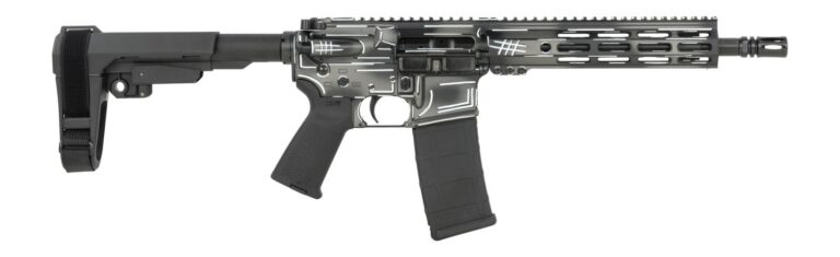 Shark Coast Tactical SCC07046ANBK-P Anime-15 Black 5.56 NATO 30+1 10.50″ Black Nitride Threaded Barrel, Aluminum Receiver w/Picatinny Rail, M-LOK Handguard, Polymer SB Tactical SBA3 Brace, Polymer Gri Shark Coast Tactical SCC07046ANBK-P Anime-15 Black 5.56 NATO 30+1 10.50″ Black Nitride Threaded Barrel, Aluminum Receiver w/Picatinny Rail, M-LOK Handguard, Polymer SB Tactical SBA3 Brace, Polymer Gri