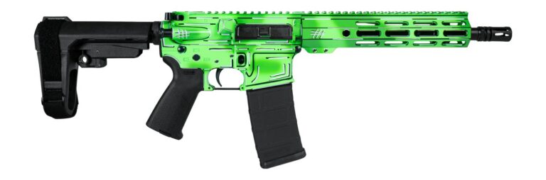 Shark Coast Tactical SCC06247AGRN-P Anime-15 Green 5.56 NATO 30+1 10.50″ Black Nitride Threaded Barrel, Green Cerakote Aluminum Receiver w/Picatinny Rail, M-LOK Handguard, Black Polymer SB Tactical SB Shark Coast Tactical SCC06247AGRN-P Anime-15 Green 5.56 NATO 30+1 10.50″ Black Nitride Threaded Barrel, Green Cerakote Aluminum Receiver w/Picatinny Rail, M-LOK Handguard, Black Polymer SB Tactical SB