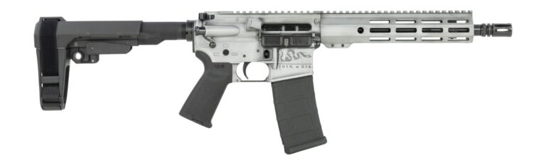 Shark Coast Tactical SCC07411LOD-P Liberty Or Death 5.56 NATO 30+1 10.50″ Black Nitride Threaded Barrel, Laser Engraved Aluminum Receiver w/Picatinny Rail, M-LOK Handguard, Polymer SB Tactical SBA3 B Shark Coast Tactical SCC07411LOD-P Liberty Or Death 5.56 NATO 30+1 10.50″ Black Nitride Threaded Barrel, Laser Engraved Aluminum Receiver w/Picatinny Rail, M-LOK Handguard, Polymer SB Tactical SBA3 B
