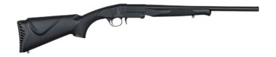 Crickett KSA4120S Jr. 20 Gauge Break Open 3″ 1rd 18.50″ Single Shot Barrel, Fixed Black Synthetic Stock, Right Hand