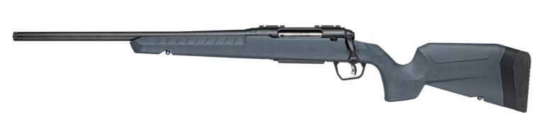 Savage Arms 33153 Axis 2 308 Win 4+1 20″ Matte Black Carbon Steel Threaded Barrel, Drilled & Tapped Receiver, Gray Fixed w/Pistol Grip Synthetic Stock, Left Hand