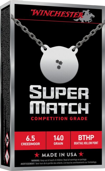 SUPER MATCH® 6.5 CREEDMOOR BTHP RIFLE AMMO SUPER MATCH 6.5 CM 140GR BTHP 20/BOX