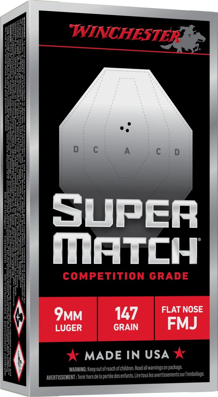 WIN SM9FN147 9MM 147GR FMJ-FN 50/10 WIN SM9FN147 9MM 147GR FMJ-FN 50/10