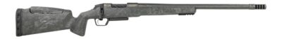 Fierce Firearms RIVTCX25CM22DGM CT Rival XP 2.0 25 Creedmoor 3+1 22″ Carbon Fiber Match Grade Threaded Barrel, Distressed Gray Titanium Drilled & Tapped Receiver, Carbon Matrix Push Button Adj Cheek P