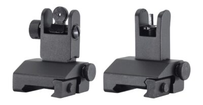 JE MACHINE TS-PS7B-AL      FLIP UP F/R SIGHTS ALUM