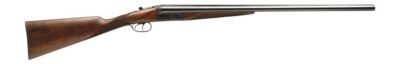 Dickinson LLC  Estate Break Open 2.75″ 2rd 26″ Side By Side Barrel, True Bone-Charcoal Case Hardening Receiver, English Style Turkish Walnut Stock