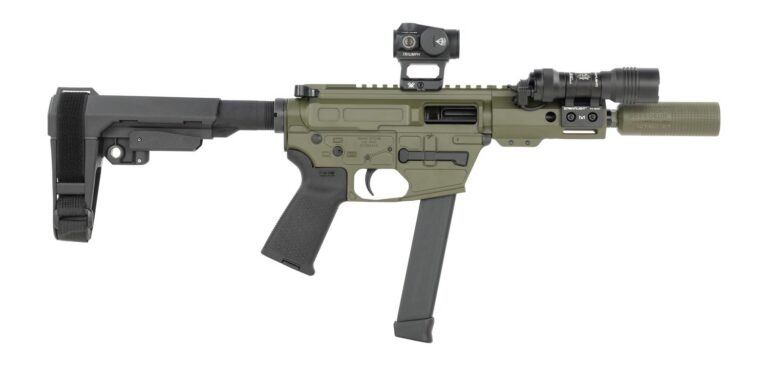 Shark Coast Tactical SCC8165CAODG-S Creepy Andrew 9mm Luger 30+1 Polymer SB Tactical SBA3 Brace Shark Coast Tactical SCC8165CAODG-S Creepy Andrew 9mm Luger 30+1 Polymer SB Tactical SBA3 Brace