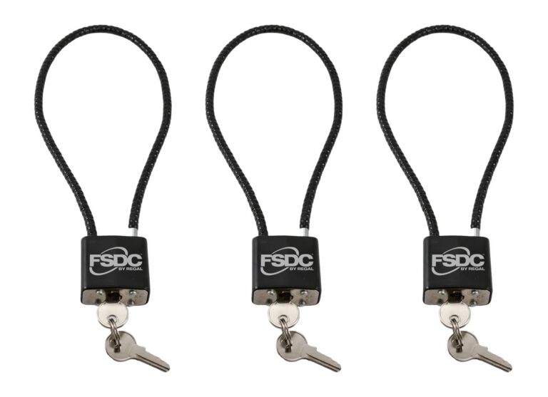 FSDC FSDC-CL1560RKA    15″ KEYED CABLE GUN LOCK 3P