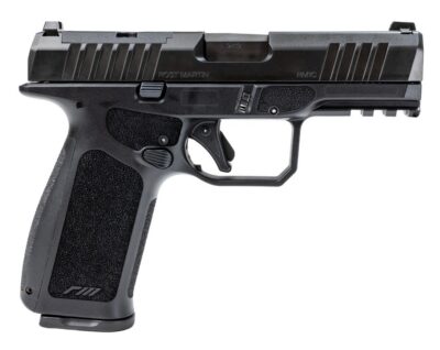 Rost Martin RM1XB1 RM1X Compact 9mm Luger 10+1 4″ Black Match Grade Barrel, Black Nitrocarburized Steel Optic Ready/Serrated Slide, Black Polymer Frame w/Picatinny Rail, Interchangeable Backstrap Grip