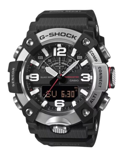 Gshock GG-B100XM-1ACR Analog-Dig Mudmaster Black/Sil