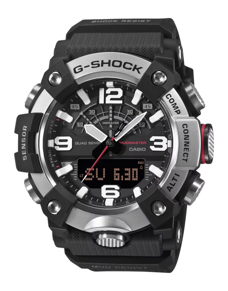 GSHOCK GG-B100XM-1ACR ANALOG-DIG MUDMASTER BK/SIL GSHOCK GG-B100XM-1ACR ANALOG-DIG MUDMASTER BK/SIL