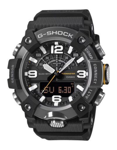 Gshock GG-B100XMB-1ACR Analog-Dig Mudmaster Black